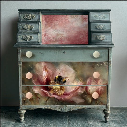 Decoupage Southpaw Apiary Bee & Furniture Farm  薄葉紙