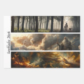 Decoupage Spiritual Journey 26x6 Handsaws  ラッピングペーパーシート (正面)