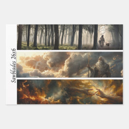 Decoupage Spiritual Journey 26x6 Handsaws  ラッピングペーパーシート