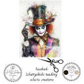 Decoupage Splutterier Chaotic Chemist 薄葉紙