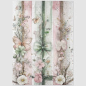 Decoupage St. Patrick's Day Pastel Panels  薄葉紙 (正面)