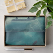 Decoupage Steampunk Fantasy Winter Messenger 薄葉紙 (ギフト)