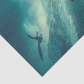 Decoupage Steampunk Fantasy Winter Messenger 薄葉紙 (詳細)