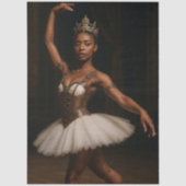 Decoupage Steampunk Royal Ballerina Elegant 薄葉紙 (正面)