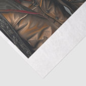 Decoupage Steampunk Skeleton Duo 11x14 Canvas 薄葉紙 (詳細)