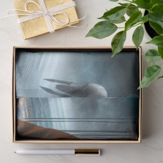 Decoupage Steampunk Victorian Space Air Captain 薄葉紙 (ギフト)