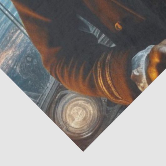 Decoupage Steampunk Victorian Space Air Captain 薄葉紙 (詳細)