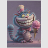 Decoupage Striped Cat from Wonderland Inspiration  薄葉紙 (正面)