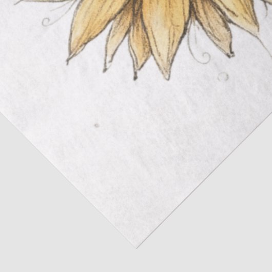 Decoupage Sunflower Sheep Our Shepard  薄葉紙 (詳細)