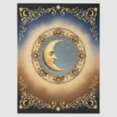 Decoupage Tissue Moon 薄葉紙 (正面)