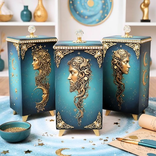 Decoupage Tissue Moon 薄葉紙