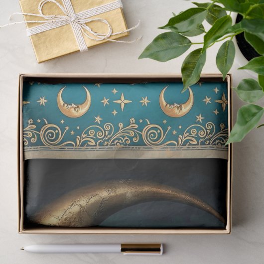 Decoupage Tissue Moon 薄葉紙 (ギフト)