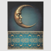 Decoupage Tissue Moon 薄葉紙 (正面)