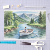 decoupage tissue paper  薄葉紙 (クラフト)