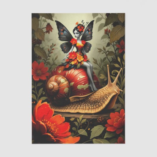 Decoupage Tissue Paper Fairy 薄葉紙 (正面)