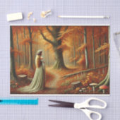 decoupage tissue paper mer hersftkleuren 薄葉紙 (クラフト)