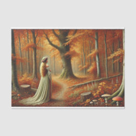 decoupage tissue paper mer hersftkleuren 薄葉紙