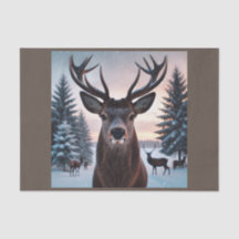 decoupage tissue paper met hert