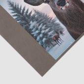 decoupage tissue paper met hert 薄葉紙 (詳細)