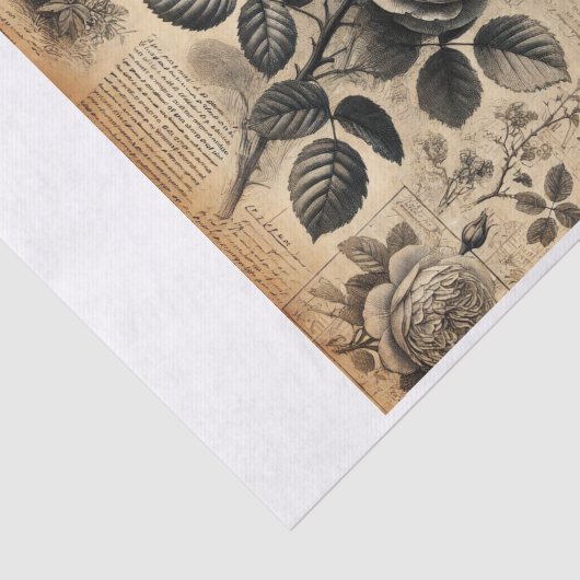 decoupage tissue paper , rozen 薄葉紙 (詳細)