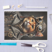 decoupage tissue paper , steampunk 薄葉紙 (クラフト)