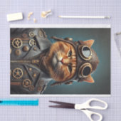 decoupage tissue paper , steampunk 薄葉紙 (クラフト)