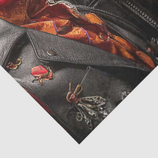 Decoupage Turkey Strut Fur Feather Funk Band 薄葉紙 (詳細)