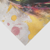 Decoupage Vibrant Painting Monkey Abstract  薄葉紙 (詳細)