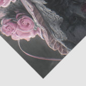 Decoupage Victorian Gothic Skeleton 薄葉紙 (詳細)