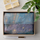 Decoupage Vintage Christmas Steam Engine Train  薄葉紙 (ギフト)