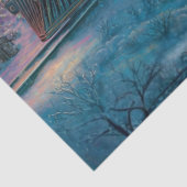 Decoupage Vintage Christmas Steam Engine Train  薄葉紙 (詳細)