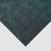 Decoupage Vintage Emerald Damask Background  薄葉紙 (詳細)