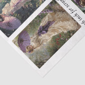 Decoupage Vintage Garden Lady 4x6" Mould Frames 薄葉紙 (詳細)