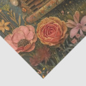 Decoupage Vintage Hippie Era Pink Truck Flowers  薄葉紙 (詳細)