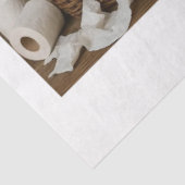 Decoupage Whimsical Bear Cub Toilet Paper Bathroom 薄葉紙 (詳細)