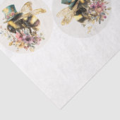 Decoupage Whimsical Bee 12" Rounds 4" Coasters 薄葉紙 (詳細)