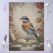 Decoupage Whimsical Bird Seidenpapier 薄葉紙 (クラフト)