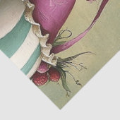 Decoupage Whimsical Easter Striped Bunny Boots 薄葉紙 (詳細)