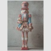 Decoupage Whimsical Festive Nutcracker  薄葉紙 (正面)