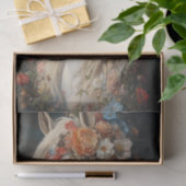 Decoupage Whimsical Flower Adorned Winning Horse 薄葉紙 (ギフト)
