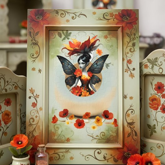 Decoupage Whimsical Flower Fairy 薄葉紙