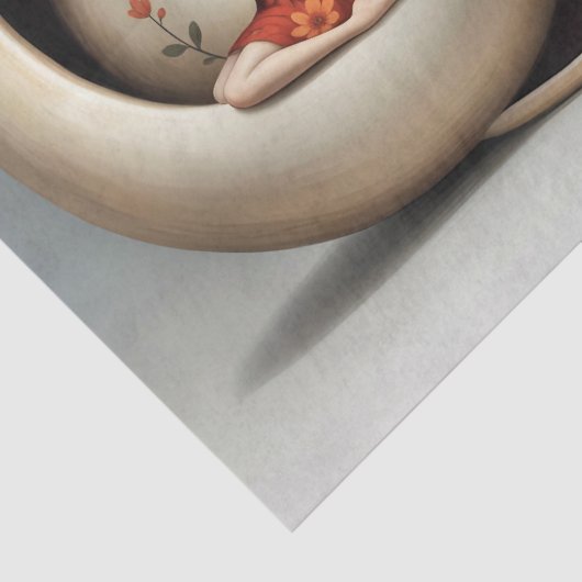 Decoupage Whimsical Flower Fairy 薄葉紙 (詳細)