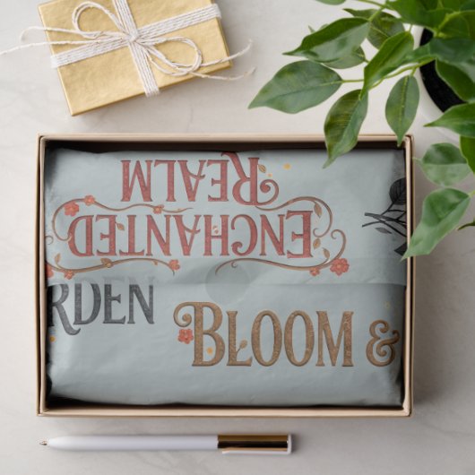 Decoupage Whimsical Flower Fairy  薄葉紙 (ギフト)