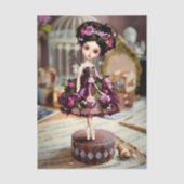 Decoupage Whimsical Flower Fairy Seidenpapier 薄葉紙 (正面)