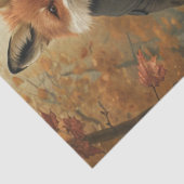 Decoupage Whimsical Fox Family Fall Scenery  薄葉紙 (詳細)