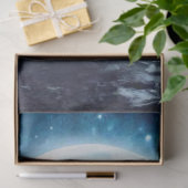 Decoupage Whimsical Full Moon Witchy Woman  薄葉紙 (ギフト)