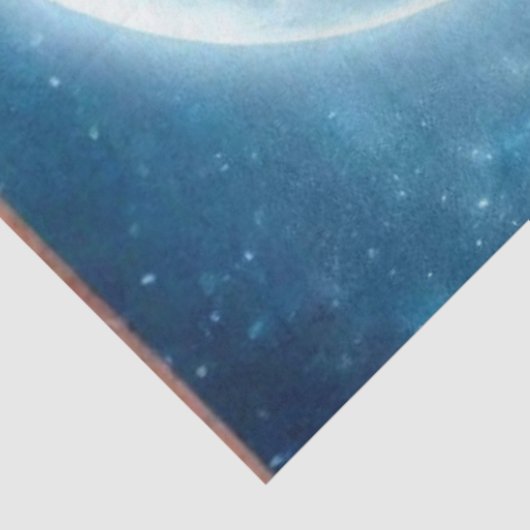 Decoupage Whimsical Full Moon Witchy Woman  薄葉紙 (詳細)