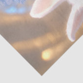 Decoupage Whimsical Girl & Rabbit on Adventures 薄葉紙 (詳細)