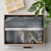 Decoupage Whimsical Halloween Witches 11x14 Canvas 薄葉紙 (ギフト)