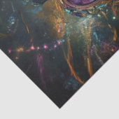 Decoupage Whimsical Steampunk Monkey Vibrant Color 薄葉紙 (詳細)